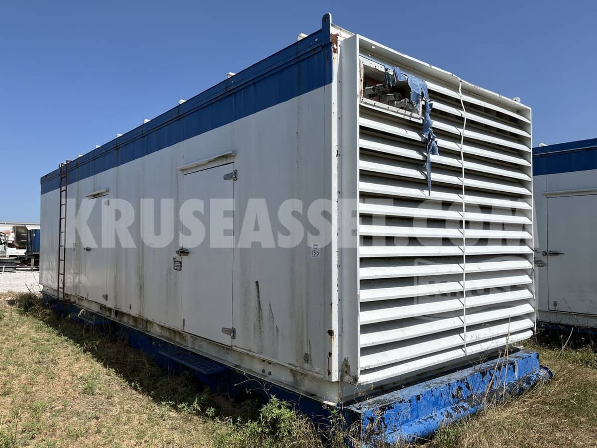 (3) Generator Sets for Sale: Hyundai 1833.3 KVA 600 Volt