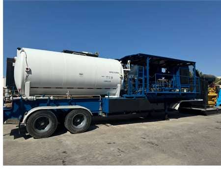 Trailer Mounted NOV Hydra Rig Nitrogen Pump