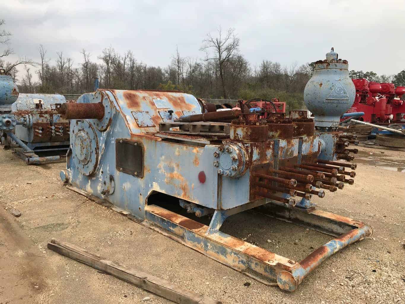 (4) National 10-P-130 Mud Pumps
