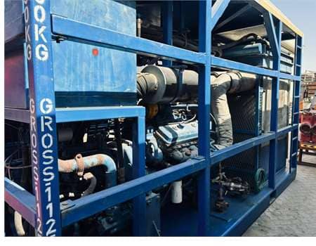 NOV Hydra Rig Nitrogen Pump Skid 180k Mounted